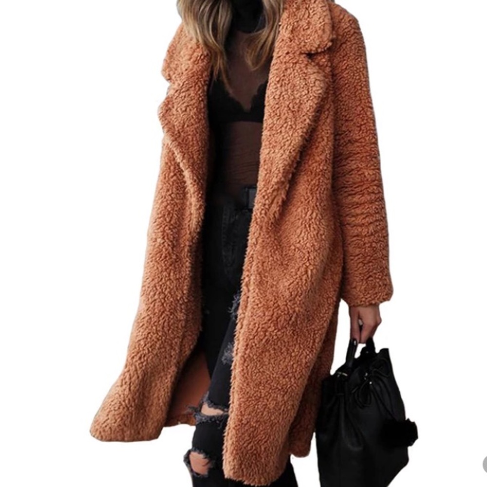 Faux Fur Teddy Coat